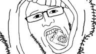glasses infinite joe_hawley music open_mount recursion soyjak stubble teeth variant:hawleyjak // 1920x1080 // 50.0KB