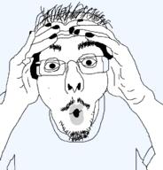 black_nails hair hands_in_head mouth_open surprised variant:gemjak // 691x720 // 23.0KB