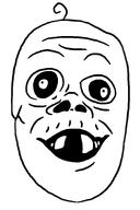 baby big_eyes caca child deformed looking_at_you meta:template remastered subvariant:jacobson template variant:a24_slowburn_soyjak white_skin // 592x888 // 14.8KB