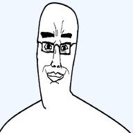 eyebrows glasses lips series:fusionjaks series:the_big_9_theory shoulder smile variant:chudjak variant:headjak // 731x732 // 12.7KB