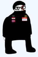 allah balaclava batman batman_(series) clothes flag:iraq flag:norway full_body hello_my_name_is_(sticker) iraq kratos norway subvariant:feralchud variant:chudjak variant:feraljak warrior-z_(user) // 1111x1666 // 75.8KB