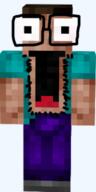 clothes glasses minecraft open_mouth soyjak steve_(minecraft) stubble tongue variant:steve video_game // 200x400 // 37.6KB