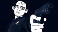 arm clothes connor detroit_become_human ear firearm glasses gun hand holding_gun holding_object holding_pistol lips pistol smith_&_wesson_m&p45 soyjak stubble variant:unknown video_game weapon // 736x414 // 144.7KB