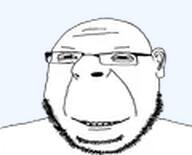 bald ear glasses half_open_mouth meta:low_resolution series:fusionjaks smile stubble subvariant:massjak subvariant:masson variant:cobson variant:gapejak // 120x97 // 11.2KB