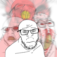 blood bloodshot_eyes crazy exhausted insane meta:tagme motion_blur subvariant:feralrage tired variant:feraljak // 1500x1500 // 1.6MB