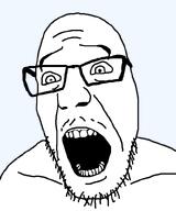 dismayed gemeraldiest_comments_section💎💎💎enter_as_you_please💎💎💎 meta:oldfag_larp_in_comments_please_dont_brap_on_it open_mouth sad scared shocked subvariant:cobferal variant:cobson variant:feraljak white_skin // 666x798 // 17.1KB