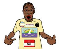 apple_(company) arm artist:joel black_face black_skin boogers clothes ear flag:minor_attracted_person flag:vancouver glasses greg hair hand hello_my_name_is_(sticker) map_(pedophile) name_tag nigger nost open_mouth pedophile pointing shemmy shitskin soygem_party soyjak stubble subhuman united_states vancouver vancouver_washington variant:shirtjak // 675x558 // 103.6KB