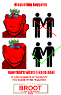 IT2GB beetroot broot broot_2026 brootism checkmark couple cross disappointed emoticon faggot faggotry gay glasses hand happy leaf meme propaganda red_skin salute smile stickman straight stubble text transparent_background variant:impish_soyak_ears 🫡 // 1080x1687 // 75.5KB