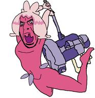 hammer pink_hair pink_skin pokemon stubble subvariant:pettygod variant:cobson // 541x557 // 28.7KB
