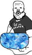 beard clothes gem holding_object reaction tshirt variant:unknown // 283x473 // 79.5KB