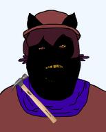 a10_eyes bonemashing cat_ear hair hammer hand holding_object jimbo_(namefag) jimbo_(user) meta:namefags mewing niko_(oneshot) oneshot paint_bucket red_eyes scarf subvariant:terrence vantablack_skin variant:alicia yellow_sclera // 650x808 // 591.1KB