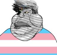 antinous curly_hair eyepatch flag:transgender_pride_flag horn scar siivagunner variant:meximutt // 888x849 // 164.8KB