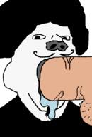 BiggityBiggityBoo afro bwc clothes drool mustache nigger penis subvariant:blowjob_gapejak variant:gapejak white_skin // 597x883 // 13.9KB