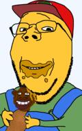 arm cheese cheese_niggers closed_mouth clothes glasses hand hat negro sneed soyjak stubble subvariant:wholesome_soyjak variant:gapejak // 600x960 // 52.5KB
