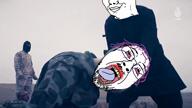 2soyjaks balaclava beheading blood camouflage chud decapitation execution gore irl isis islam meta:gore military_uniform nasheed nsfw severed_head slow_motion sword tranny variant:bernd variant:chudjak video // 1280x720, 14.4s // 1.2MB