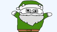 alternate animal beard cat catjak catjak_will_always_be_a_gemerald christmas clothes feline glasses green hat holiday ias jak santa soy stubble variant:catjak // 960x533 // 13.0KB