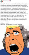 bbc blacked blond blue_eyes christianity donald_trump meta:political_leaders_being_sluts_for_bbc muscles muscular_male nigeria orange_skin post queen_of_spades text truth_social variant:cobson // 1485x2767 // 635.6KB