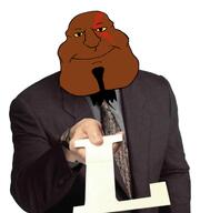 clock clothes dr_phil front-facing l subvariant:mexiaryan suit suit_and_tie variant:meximutt warrior-z_(user) yellow_eyes // 1920x2052 // 1.3MB