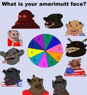 black_skin brown_skin crooked_teeth dark_skin fat frog glowing_eyes grey_skin groyper large_lips large_nose mcdonalds monster nas:amerimutt pepe stink_lines subvariant:impish_amerimutt t50_eyes ugly variant:mlechajak // 880x968 // 147.3KB