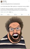 angry beard criticism eric eric_lang mass_effect open_mouth soyjak twitter // 750x1213 // 360.0KB