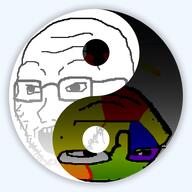 apocalyptic artifiact beginning color colourful colourjak distorted end endjak ijak soypocalypse trend:colorjak variant:gapejak variant:soyak yin_yang // 500x500 // 53.9KB