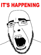 ahegao bald glasses its_happening lazy_edit_i_did_in_2_seconds looking_up mouth_open red stubble teeth template text variant:cobson white_background white_skin // 721x982 // 18.0KB