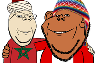 flag:morocco flag:peru friendship meta:namefags morocco morostein_(user) no_more_brother_wars peru peruvian_chud_(user) red_skin series:trios_&_duos subvariant:wholesome_soyjak variant:gapejak variant:impish_soyak_ears white_skin // 1112x726 // 400.0KB