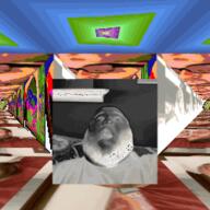 2019 3dgifmaker animated beard closed_mouth clothes ext=gif fat fat_duel glasses irl open_mouth red_tshirt schizo soyboy subvariant:fatjak_irl tshirt variant:fatjak // 250x250 // 891.2KB