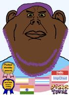 award awards baitnigger brown_skin flag:femboy_pride_flag flag:india flag:pedophilia_pride_flag flag:transgender_pride_flag hello_my_name_is_(sticker) impchud_(baitpedo) impchud_(user) map_(pedophile) meta:namefags nigger pedophile pizza_tower purple_hair purple_stubble shitskin subvariant:impish_chudjak_ears subvariant:impish_front text tranny transgender_flag trend:slopjak variant:chudjak variant:impish_soyak_ears yellow_sclera // 598x820 // 40.3KB