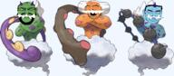 arm bald buff cloud glasses hair horn landorus lips mustache open_mouth pokemon subvariant:chudjak_front subvariant:science_lover thundurus tornadus torso transparent_background variant:chudjak variant:cobson variant:markiplier_soyjak // 1246x546 // 310.8KB