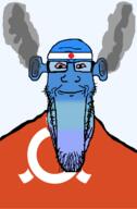 angry bald bloodshot_eyes blue blue_skin calm closed_mouth ear flag flag:fukushima flag:japan fukushima fume glasses japan ogre_ears seethe smoke soyjak stretched_chin stubble subvariant:longplier template todofuken transparent_background variant:markiplier_soyjak // 823x1250 // 62.9KB