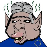 black_sclera blue_shirt clothes ear eternal_anglo euromutt europe european_union flag:european_union grey_skin lips mutt open_mouth pointy_ears stubble subvariant:ishish_euromutt toilet_paper turban variant:ishish_soyak_ears yellow_teeth // 752x750 // 49.2KB