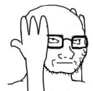 arm finna glasses hand hands_up looking_up soyjak stubble variant:soyak // 558x546 // 156.0KB