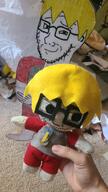 2soyjaks award beard closed_mouth clothes cute dance effortpost glasses internet_is_leaking irl irl_background kawaii meta:tagme nate nate_(soyjak_party) nate_higgers no_nose series:soyjak_plushies sex_toy smile that_one_fucking_picture_of_nate_being_a_smug_little_bastard variant:soyak yellow_hair // 1080x1912 // 2.4MB