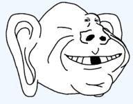 big_ears big_mouth big_nose hairless looking_at_you missing_teeth small_eyes smile subvariant:impish_troglodyte_ears variant:impish_soyak_ears // 621x488 // 11.4KB