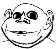 deformed ear glasses smile soyjak stubble subvariant:swedenborg variant:impish_soyak_ears // 315x274 // 32.4KB