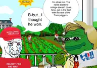 2016 amphibian before_qa frog hillary hillary_clinton hilldawg maga multiple_people nas:pepe nas:wojak pepe_the_frog plantation trump_2016 // 624x434 // 113.6KB