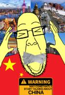 beijing censorship china eunice flag glasses hong_kong open_mouth shanghai slant_eyes stubble tape tibet variant:ppp warning yellow_skin // 566x823 // 488.1KB