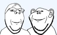 beard ear friendship glasses landscape photo smile subvariant:wholesome_soyjak teeth variant:gapejak variant:impish_soyak_ears // 1746x1080 // 40.6KB