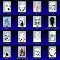:< afraid analog_horror angry antenna bloodshot_eyes body_horror calm closed_mouth collage crazed deformed glasses infographic itou_junji large_mouth looking_up merge multiple_soyjaks reddit_gold small_eyes smile soyjak spiral stretched_chin subvariant:wholesome_soyjak thalasin tranny uzumaki variant:a24_slowburn_soyjak variant:bernd variant:feraljak variant:gapejak variant:impish_soyak_ears variant:markiplier_soyjak variant:soyak // 1065x1068 // 790.5KB