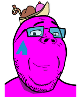admin arch_linux beard glasses ice_cream magenta_skin mouth quote_(user) smile soyjak_party stubble tinted_glasses variant:gapejak variant:nujak // 748x895 // 21.8KB