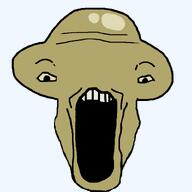 alien martian metal_slug open_mouth soyjak teeth variant:markiplier_soyjak // 800x800 // 14.3KB