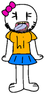 blue_dress bowtie orange_shirt sophieanimates starry starryanimates_(user) tranny variant:bernd // 202x415 // 15.2KB