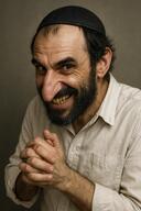 greedy happy_merchant jewish_hat jewish_nose jews judaism meta:ai_generated nas:happy_jewish nas:merchant // 1024x1536 // 2.8MB greedy happy_merchant jewish_hat jewish_nose jews judaism meta:ai_generated nas:happy_jewish nas:merchant // 1024x1536 // 2.8MB