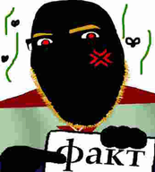 aryan black_skin blond compressed cyrillic_text facial_mark fact flag flag:mordovia flies foreign_language glasses holding_object jpeg jpeg_compression looking_at_you losed_mouth low_quality mordovARYAN mordovia red_eyes russia series:countryaryan_gem! sign stink stinky text vantablack vantablack_skin variant:cobson white_background // 775x858 // 310.1KB