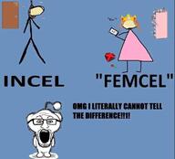 femcel glasses incel open_mouth orange_eyes reddit snoo soyjak stubble text variant:markiplier_soyjak // 720x652 // 238.8KB