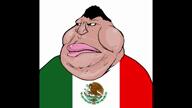 ack ai_generated animal bird boorucuck brown_hair coca_cola cuba eagle flag flag:cuba flag:mexico flag:spain lightning masturbation meta:pornographic_content mexico music namefags satoko_houjou(namefag) song soyjak spain subvariant:mexiaryan takis teeth text variant:meximutt variant:soytan white_skin yellow_hair // 852x480, 60.1s // 16.9MB