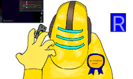 award bomb hand head no_eyes screenshot shoulder space space_station_13 ss13 variant:syndromejak yellow_skin // 1000x600 // 186.5KB