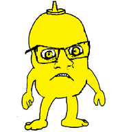 arm foot frown full_body hand mustard mustard_(user) standing subvariant:condiment teeth variant:feraljak yellow_skin // 600x669 // 9.9KB