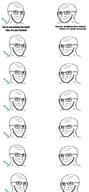 glasses multiple_soyjaks smug stubble syringe vaccine variant:soyak // 876x1890 // 144.5KB